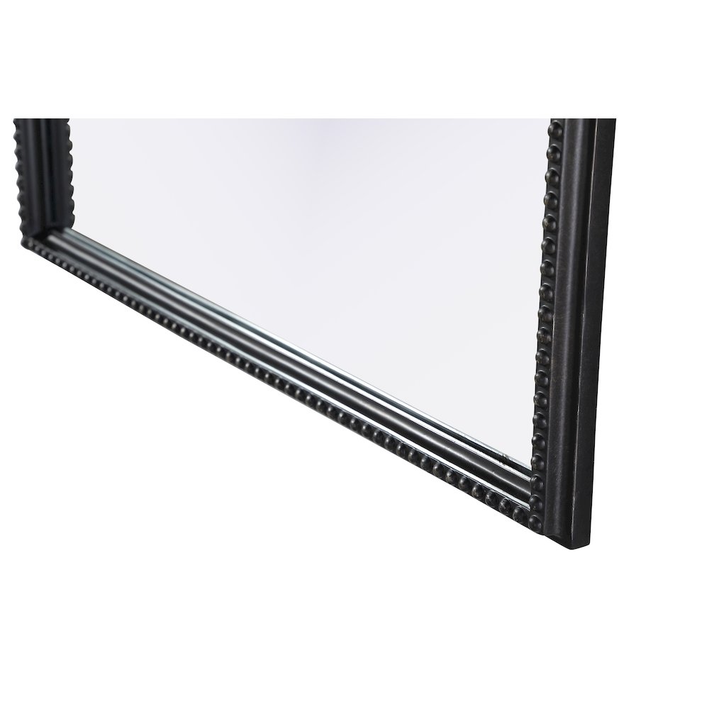 Naomi Vintage Resin Mirror 33x42 in Vintage Bronze. Picture 6