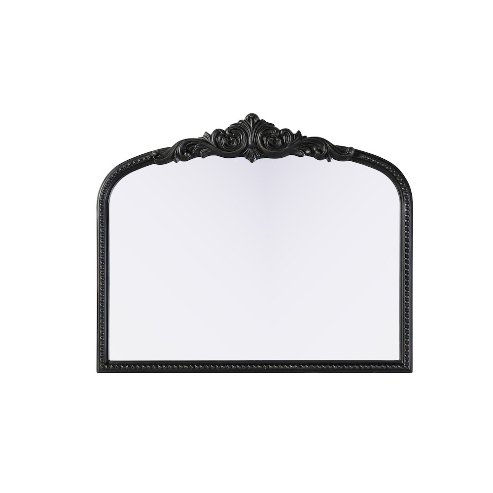 Naomi Vintage Resin Mirror 36x30 in Vintage Bronze. Picture 1