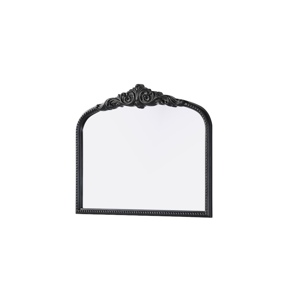 Naomi Vintage Resin Mirror 36x30 in Vintage Bronze. Picture 4