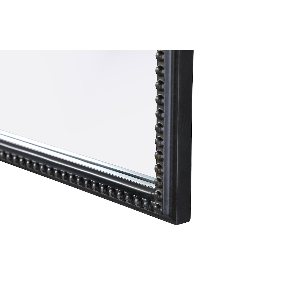 Naomi Vintage Resin Mirror 36x30 in Vintage Bronze. Picture 6