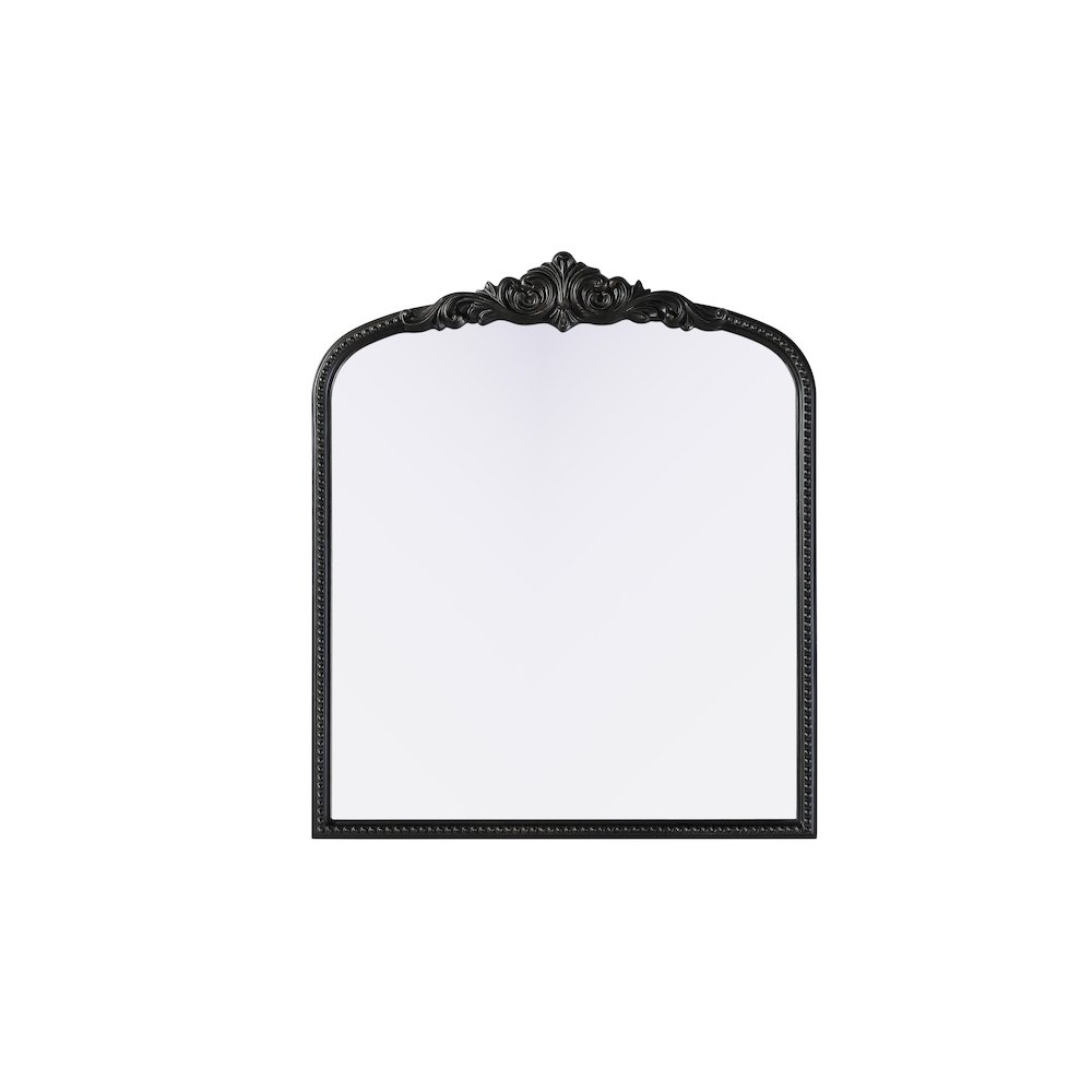 Naomi Vintage Resin Mirror 36x42 in Vintage Bronze. Picture 1