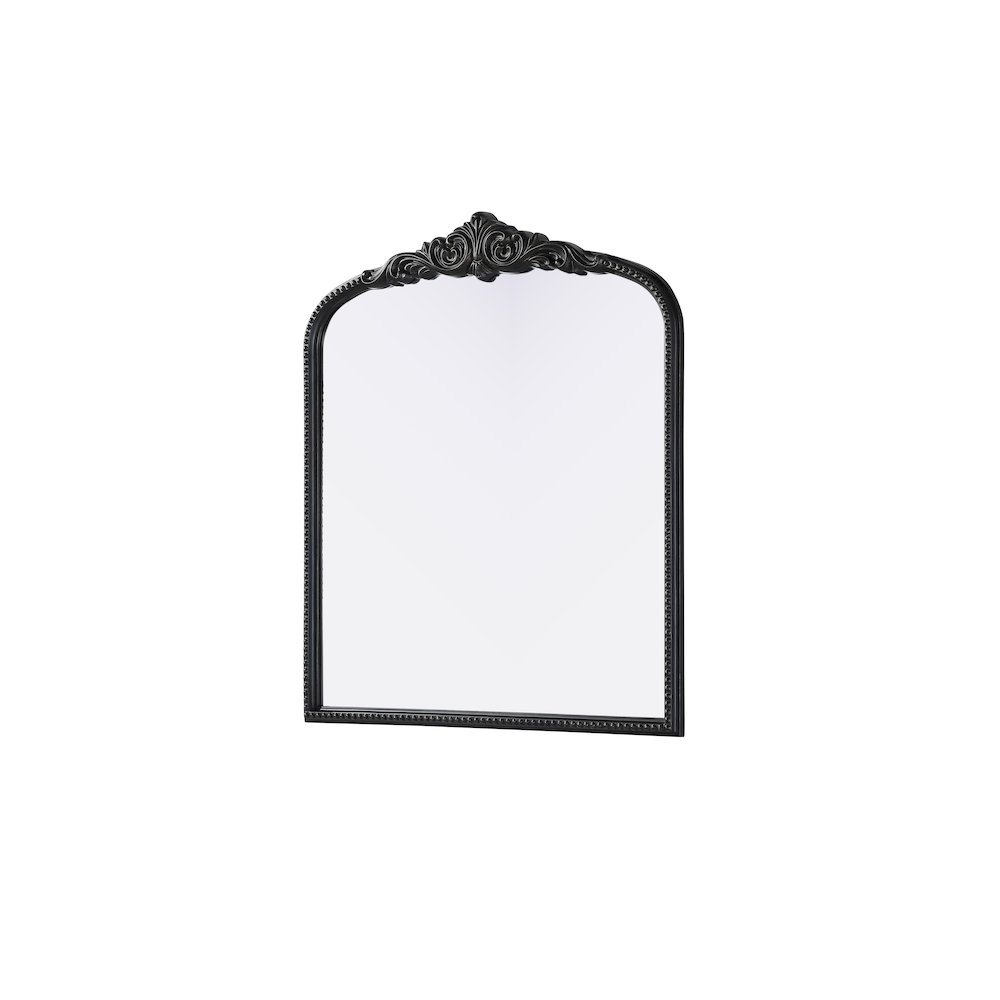 Naomi Vintage Resin Mirror 36x42 in Vintage Bronze. Picture 4