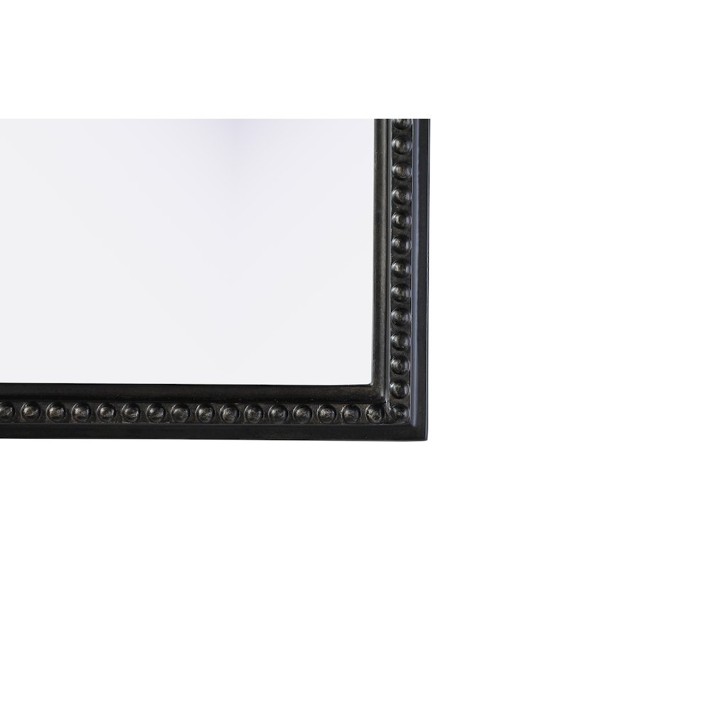 Naomi Vintage Resin Mirror 36x42 in Vintage Bronze. Picture 6