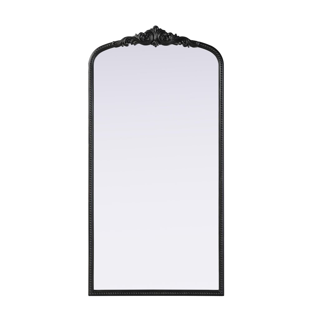 Naomi Vintage Resin Mirror 36x72 in Vintage Bronze. Picture 1