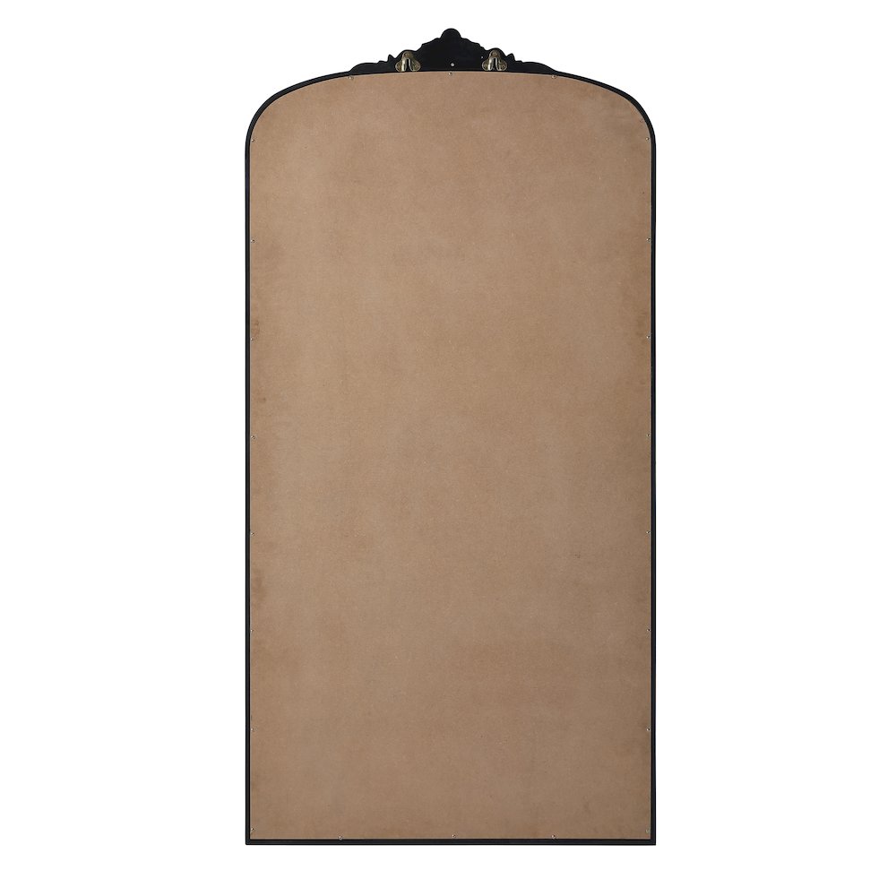 Naomi Vintage Resin Mirror 36x72 in Vintage Bronze. Picture 7