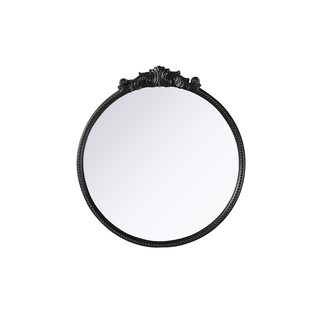 Naomi Vintage Resin Mirror 36x38 in Vintage Bronze. Picture 1