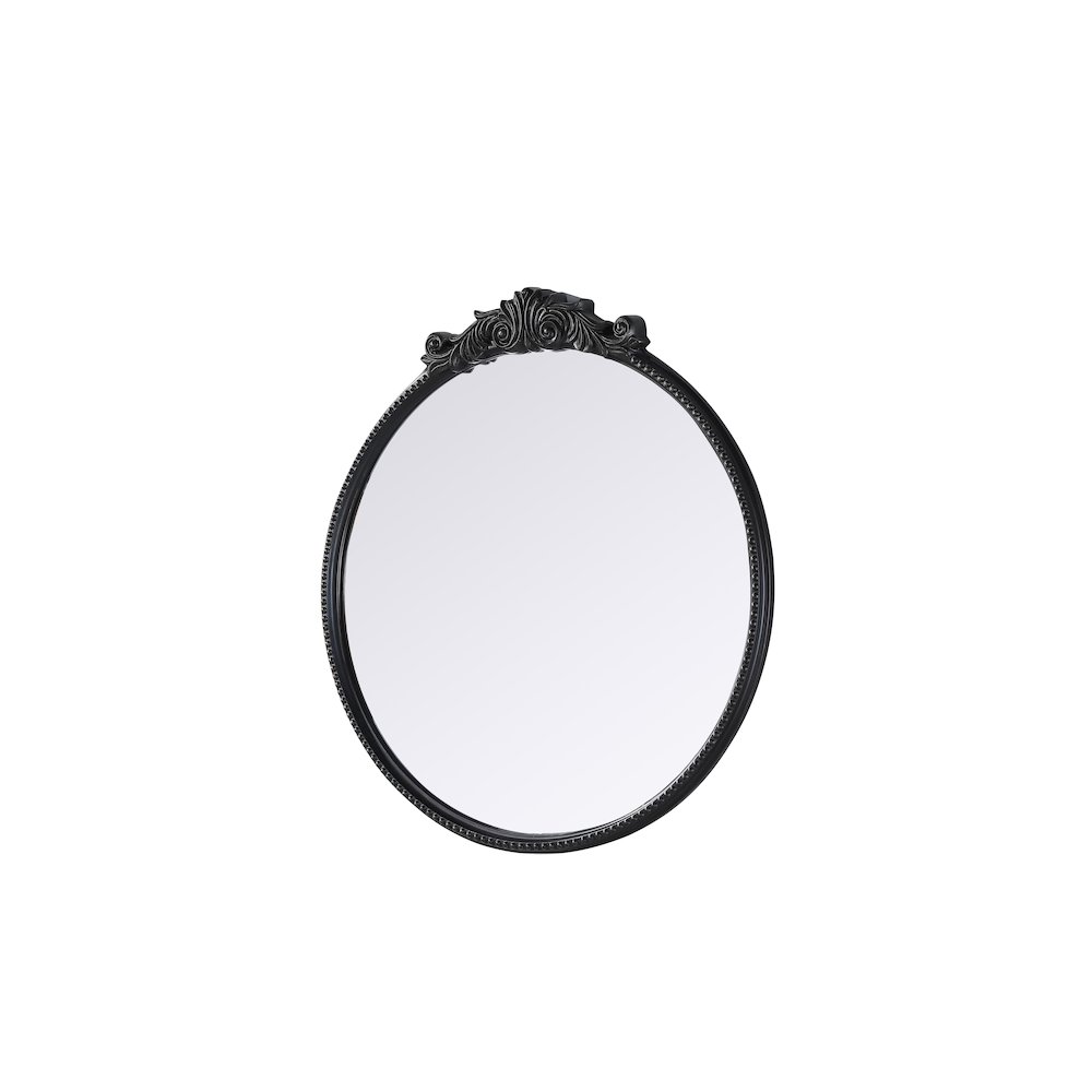 Naomi Vintage Resin Mirror 36x38 in Vintage Bronze. Picture 4