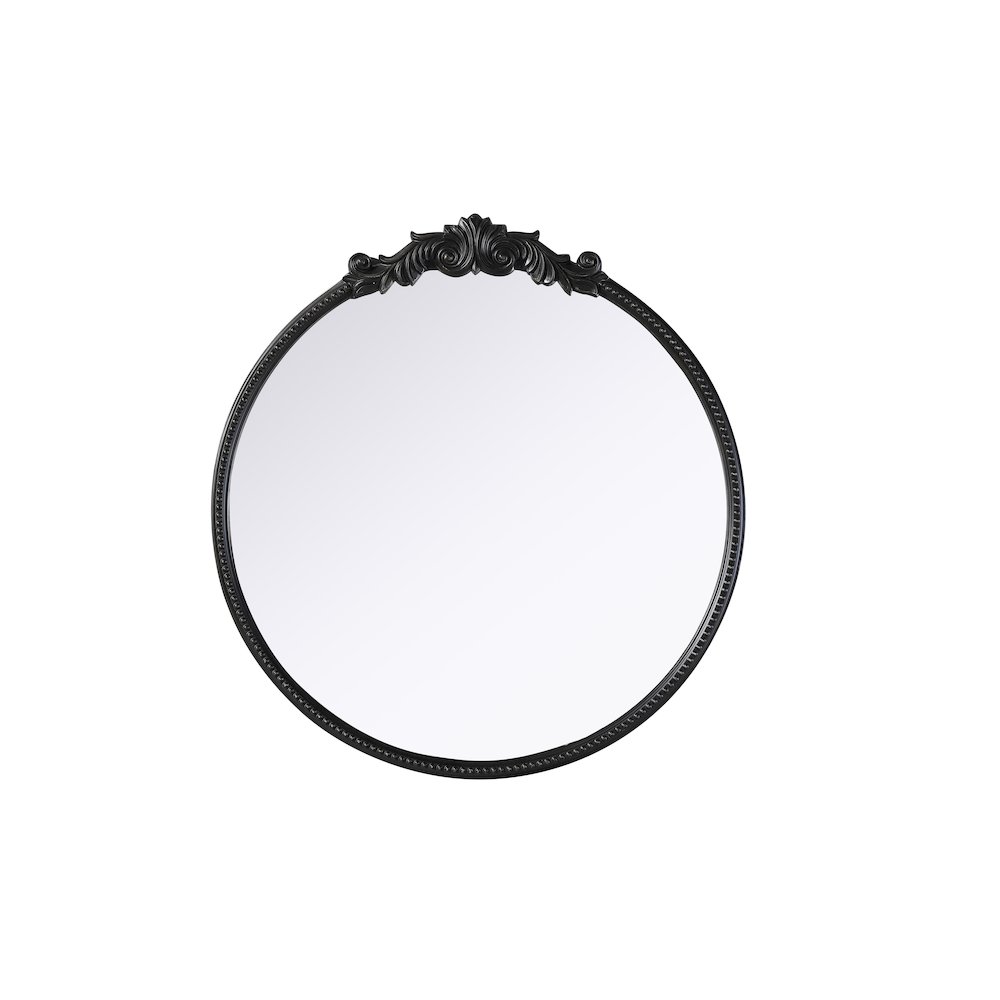 Naomi Vintage Resin Mirror 42x45 in Vintage Bronze. Picture 1