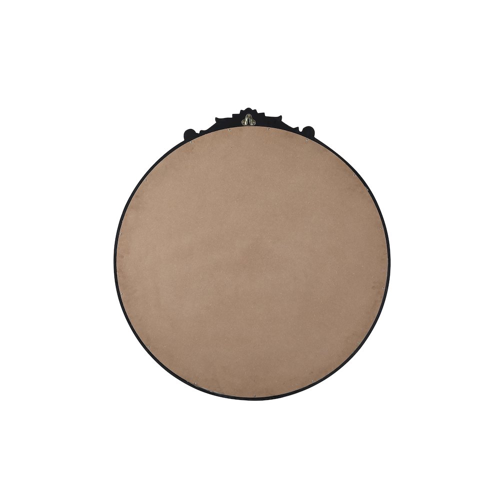 Naomi Vintage Resin Mirror 42x45 in Vintage Bronze. Picture 7