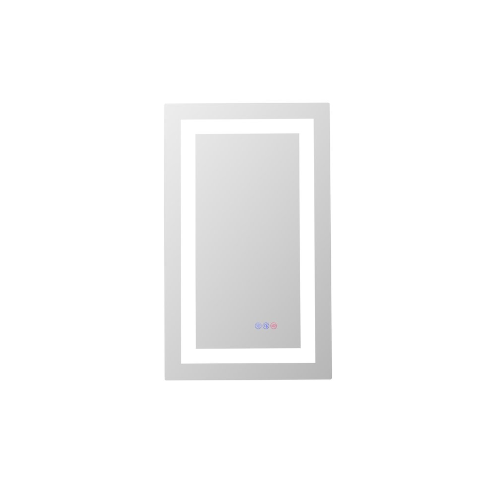 Riven 30X18 Led Mirror, Adjustable Color 3000K/4200K/6400K. Picture 1