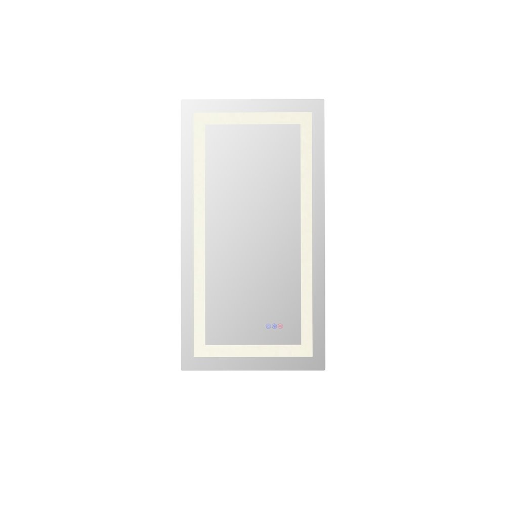 Riven 36X18 Led Mirror, Adjustable Color 3000K/4200K/6400K. Picture 1