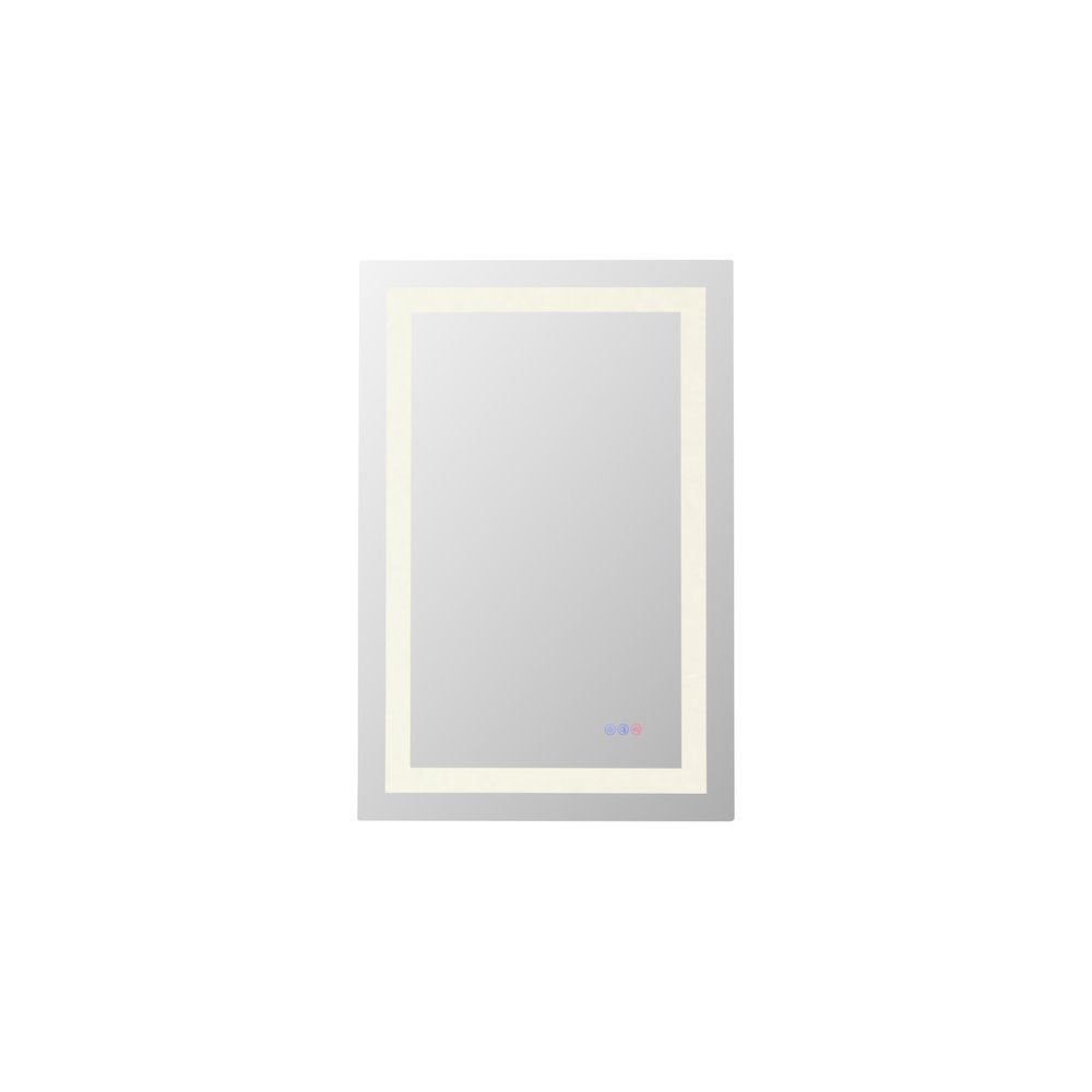 Riven 36X24 Led Mirror, Adjustable Color 3000K/4200K/6400K. Picture 1