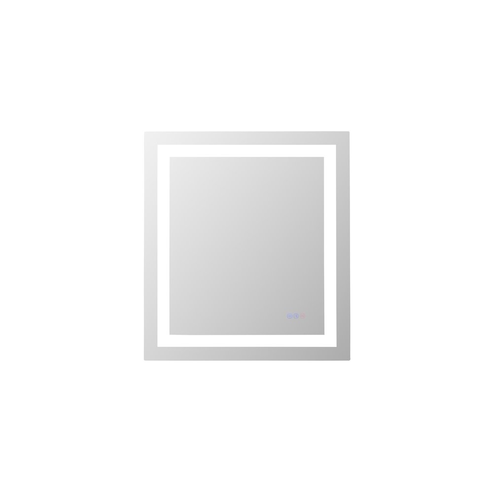 Riven 30X27 Led Mirror, Adjustable Color 3000K/4200K/6400K. Picture 1
