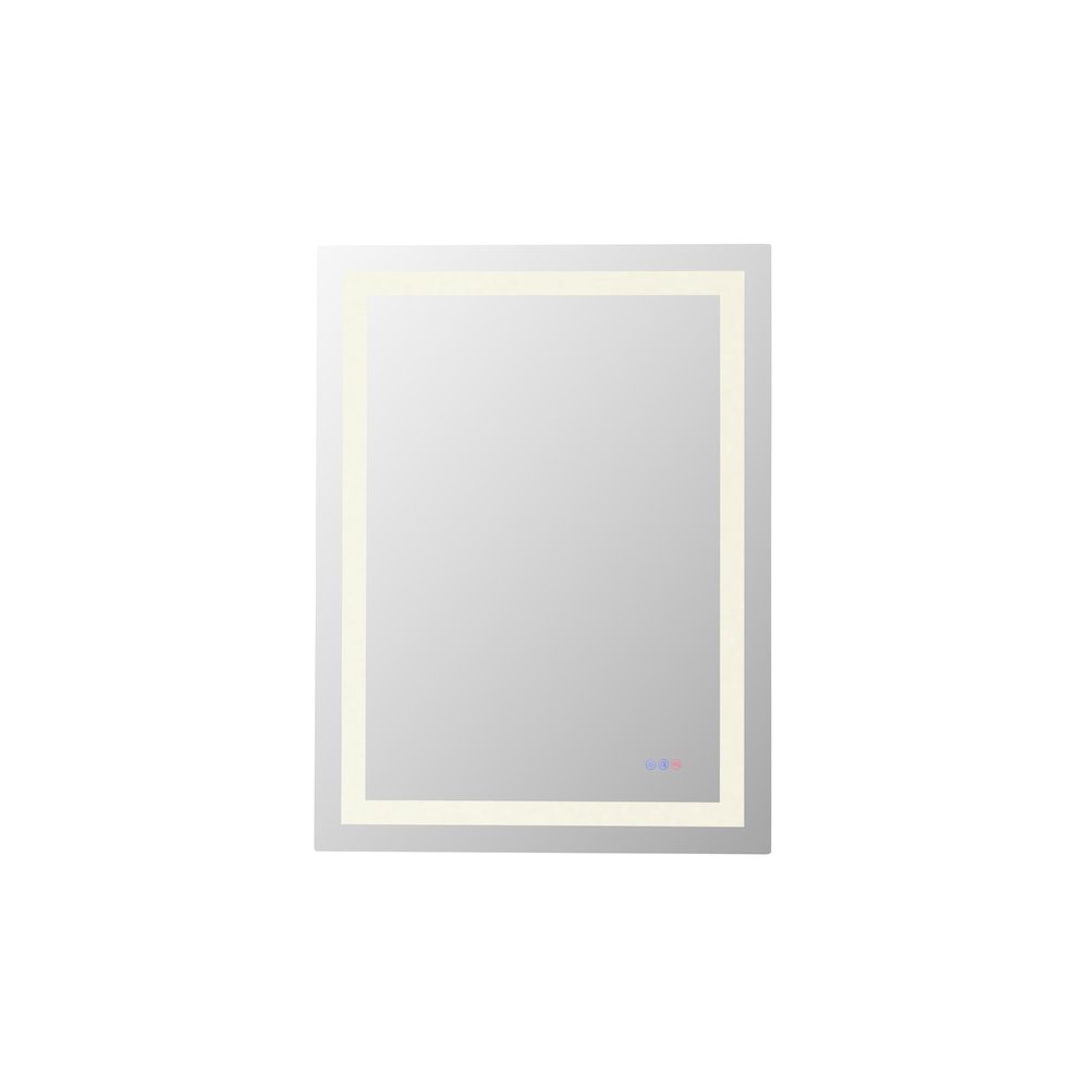Riven 40X30 Led Mirror, Adjustable Color 3000K/4200K/6400K. Picture 1