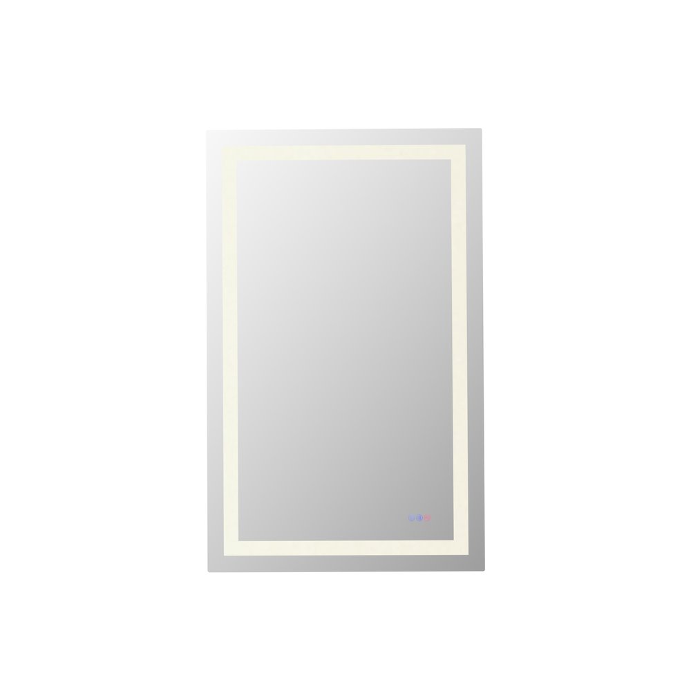 Riven 48X30 Led Mirror, Adjustable Color 3000K/4200K/6400K. Picture 1