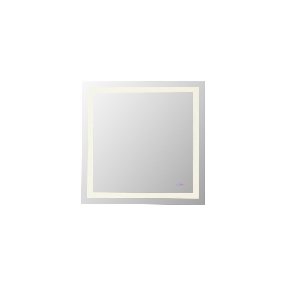 Riven 36X36 Led Mirror, Adjustable Color 3000K/4200K/6400K. Picture 1