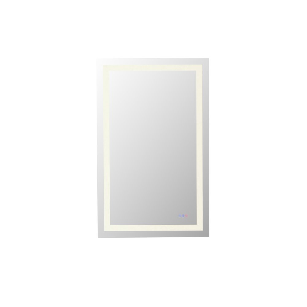 Riven 48X36 Led Mirror, Adjustable Color 3000K/4200K/6400K. Picture 1