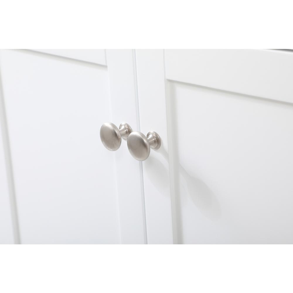 60 inch double bathroom vanity in white. Picture 12