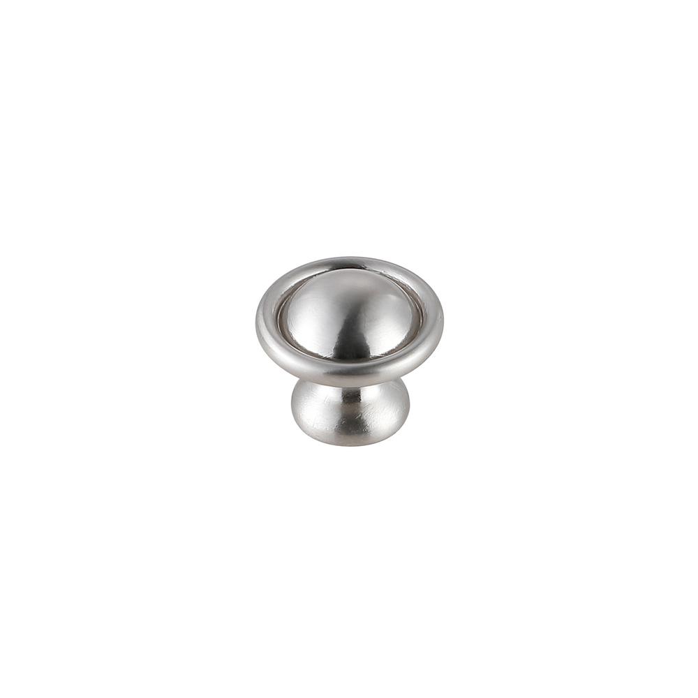 Kadea 1.2" Diameter Brushed Nickel Mushroom Knob Multipack (Set of 10). Picture 4