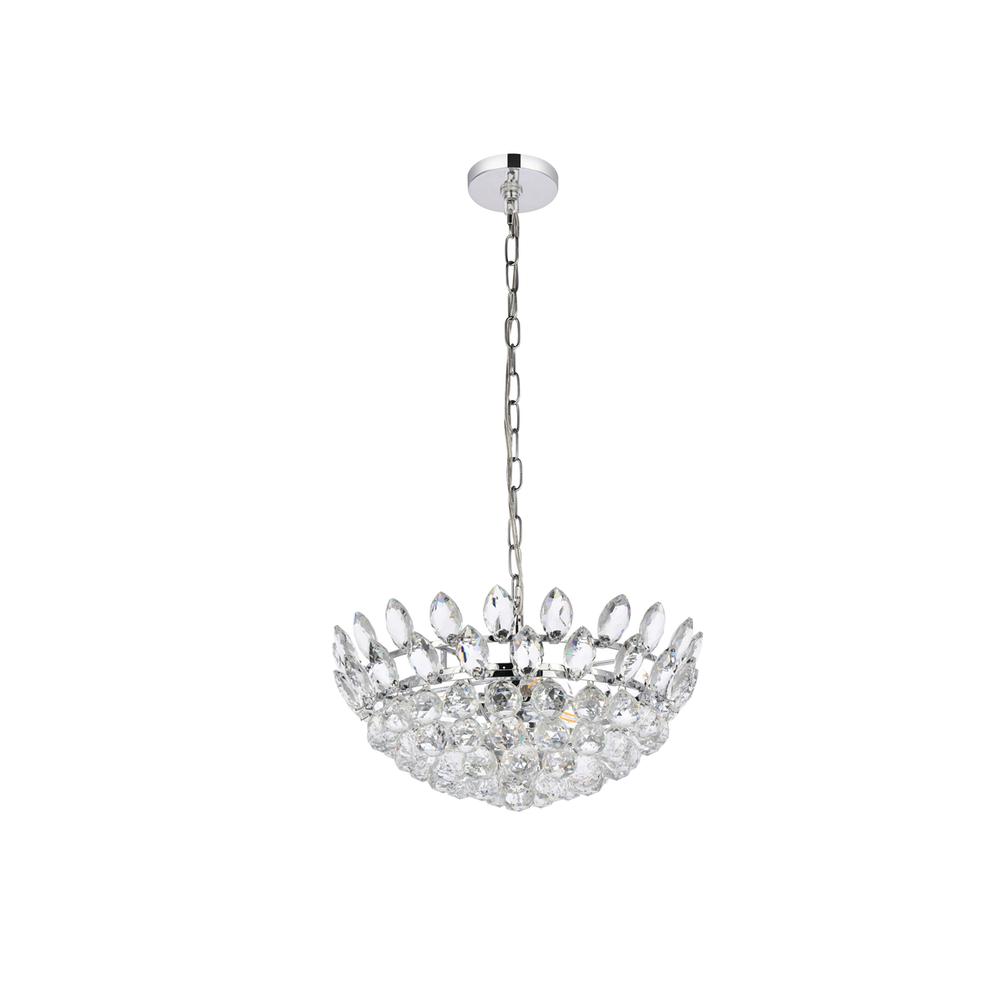 Emilia 18 inch pendant in chrome. Picture 6