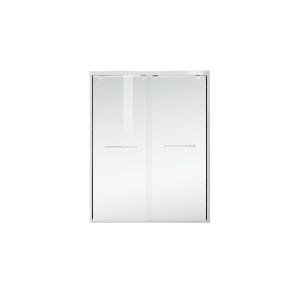 Semi-frameless shower door 60 x 76 Polished Chrome. Picture 10