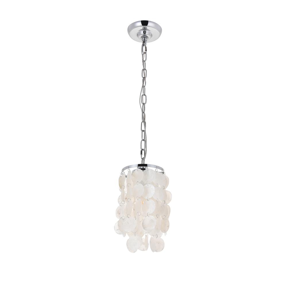 Selene 1 light Chrome Pendant. Picture 7