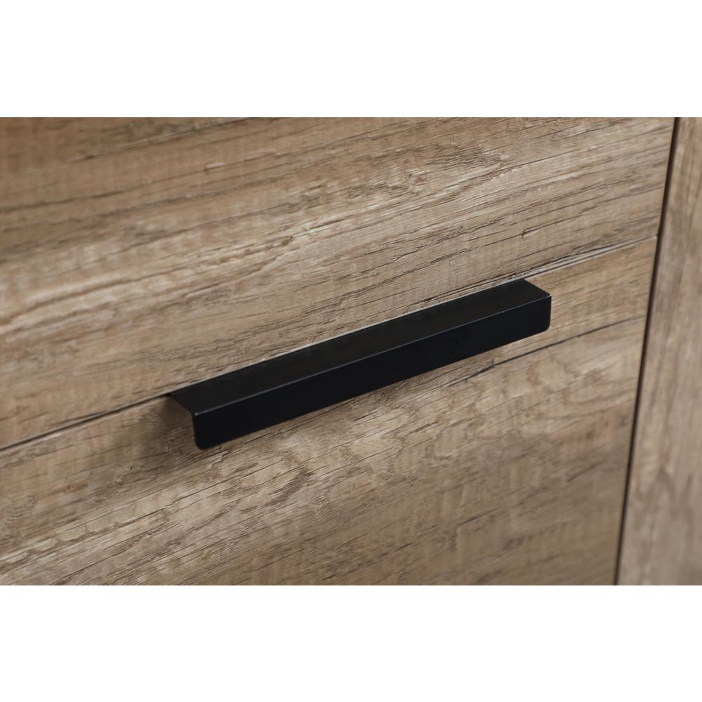 60 Inch Double Bathroom Vanity In Natural Oak. Picture 12