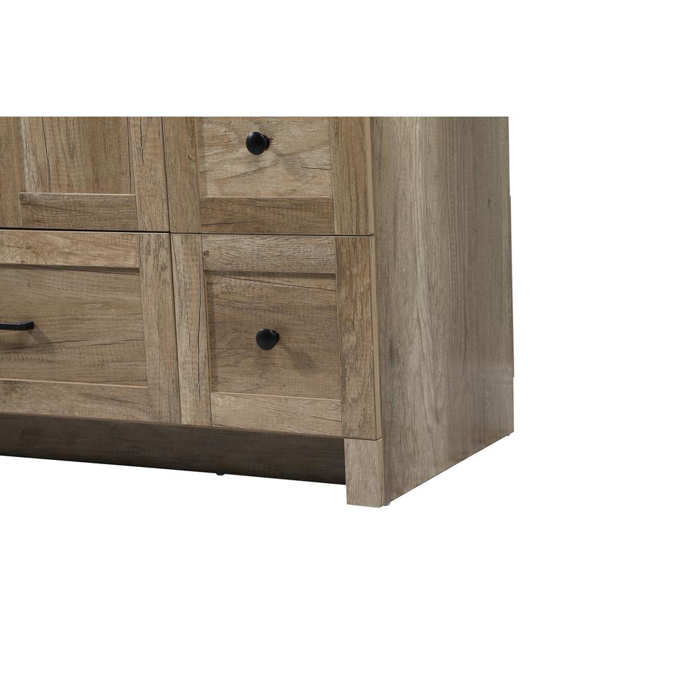 48 inch Single bathroom vanity in natural oak. Picture 13