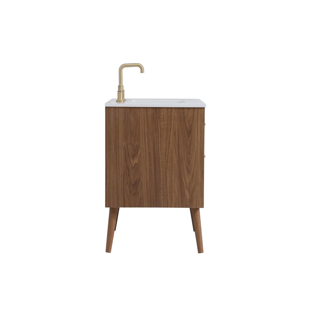 30 inch bathroom vanity in White. Picture 13