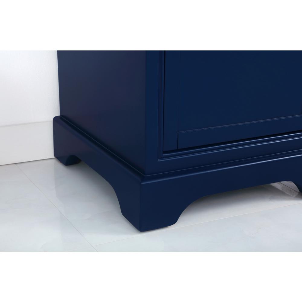 19 inch Single bathroom vanity in Blue. Picture 6