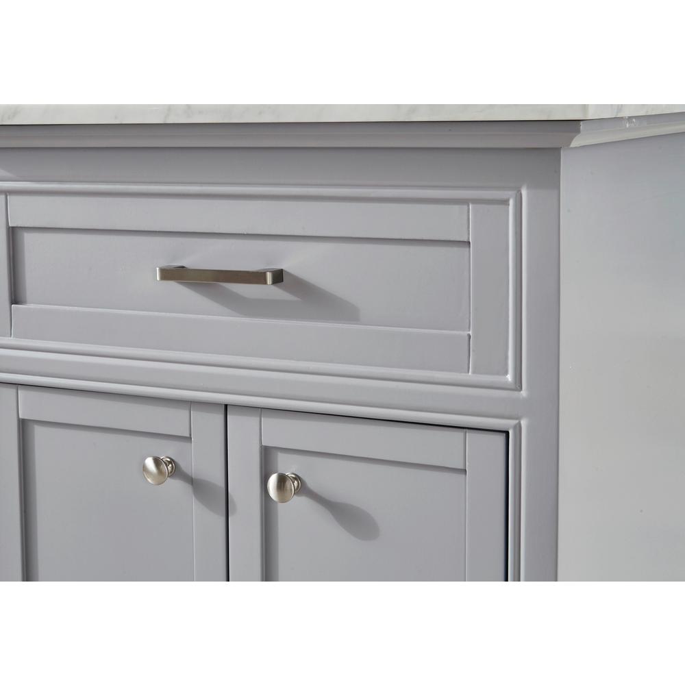 24 In. Single Bathroom Vanity Set In Light Grey. Picture 5