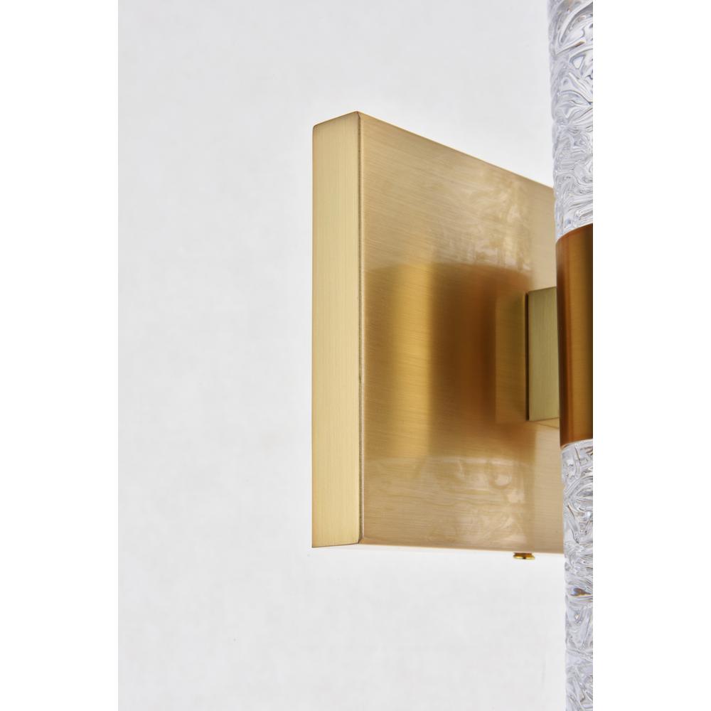 Vega 6 light Gold LED Wall Sconce. Picture 11