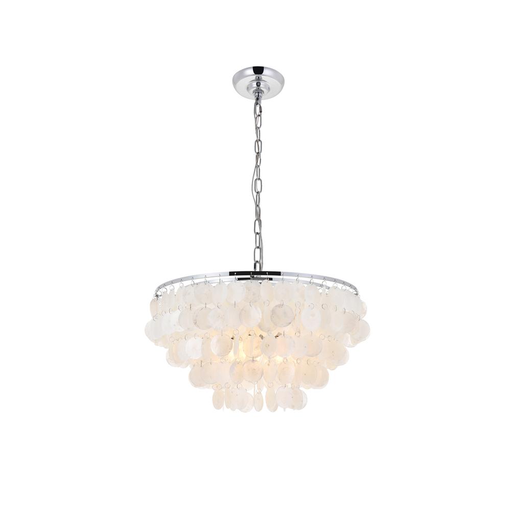 Selene 4 light Chrome Pendant. Picture 3
