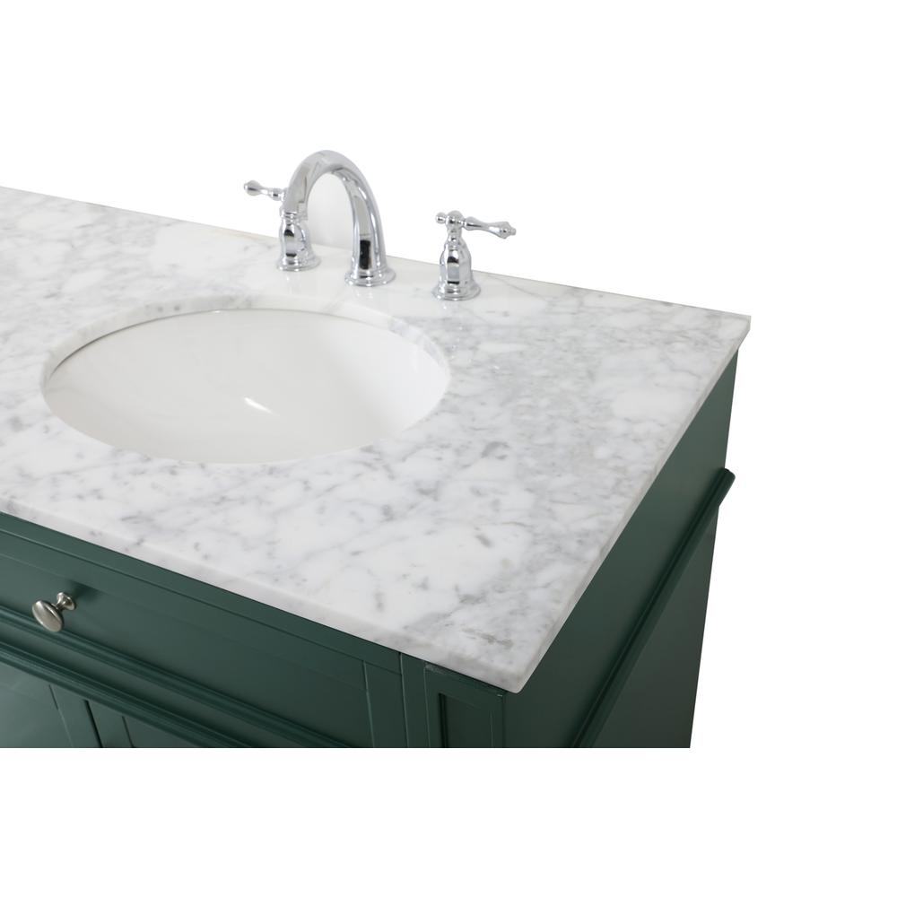 72 inch double bathroom vanity in green. Picture 11