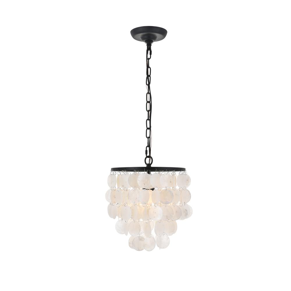 Selene 1 light Black Pendant. Picture 5