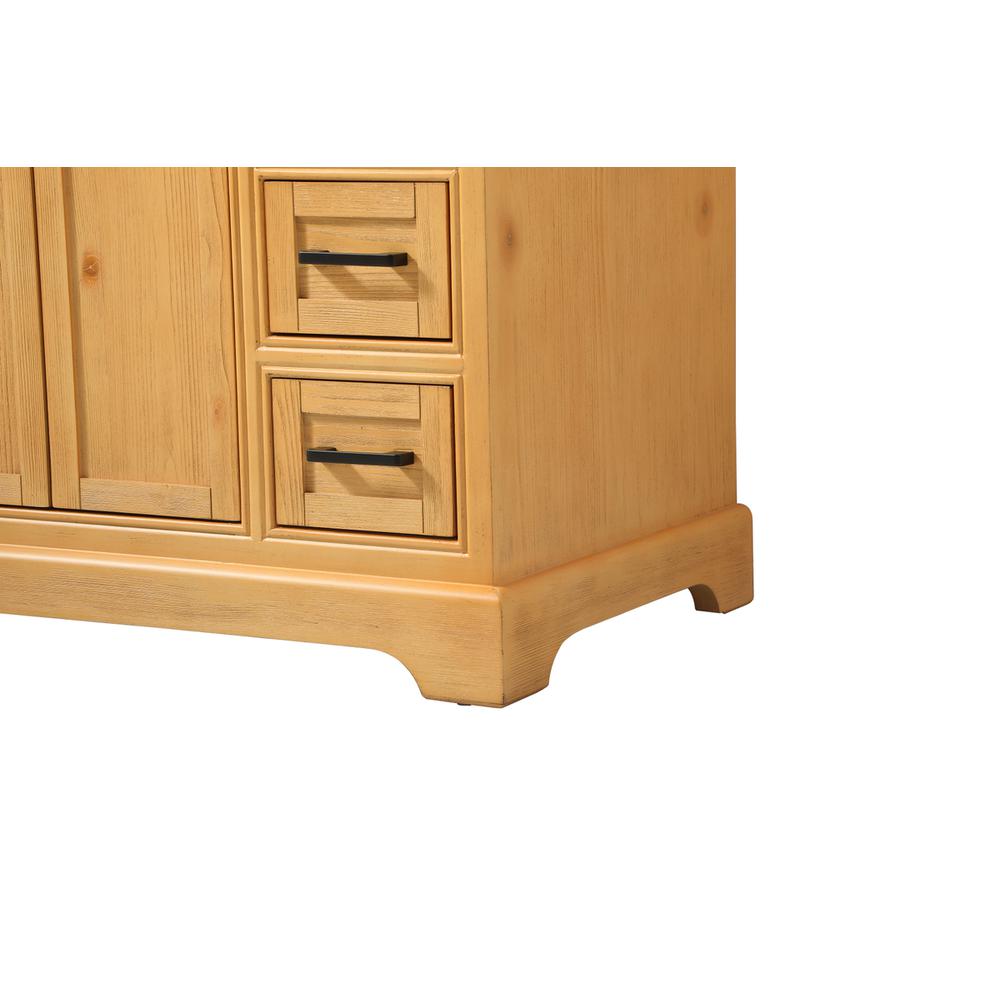 32 inch Single bathroom vanity in natural wood. Picture 13