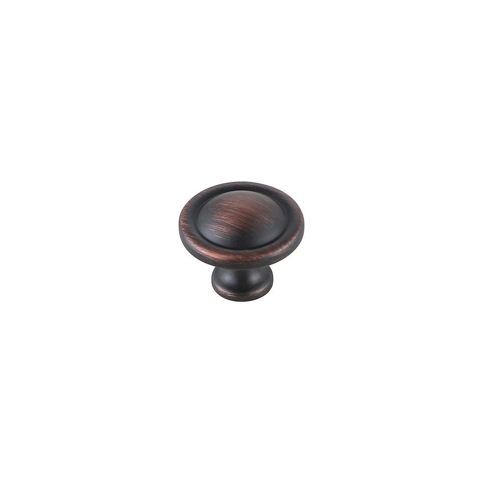 Garlande 1.2" Diameter Oil-rubbed Bronze Mushroom Knob Multipack (Set of 10). Picture 3