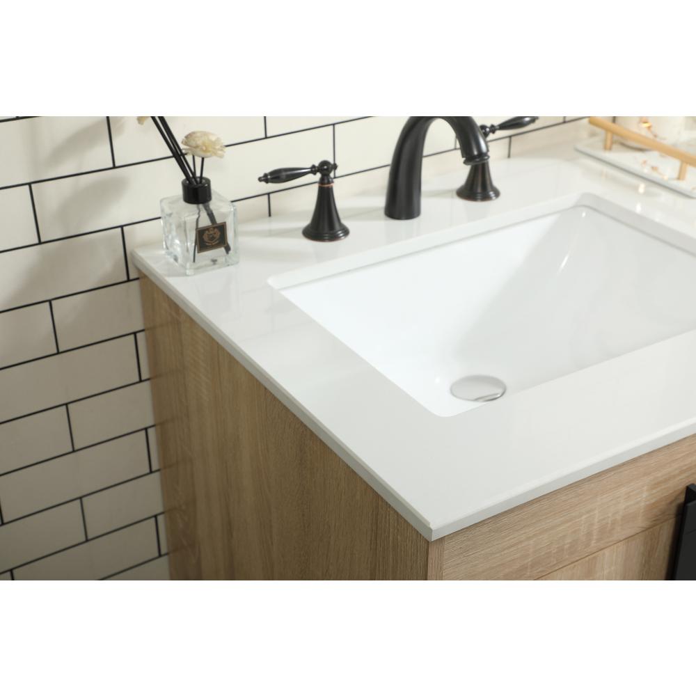 60 inch double bathroom vanity in mango wood. Picture 5