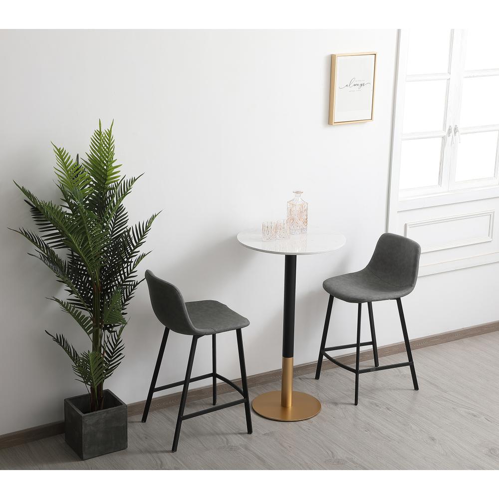 23 inch pub table in white. Picture 3