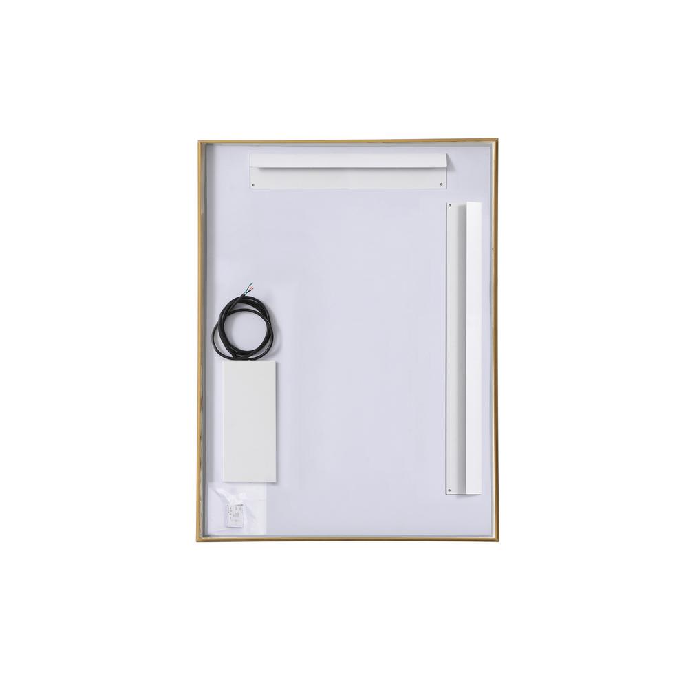 Pier 30x40 inch LED mirror with adjustable color temperature. Picture 10