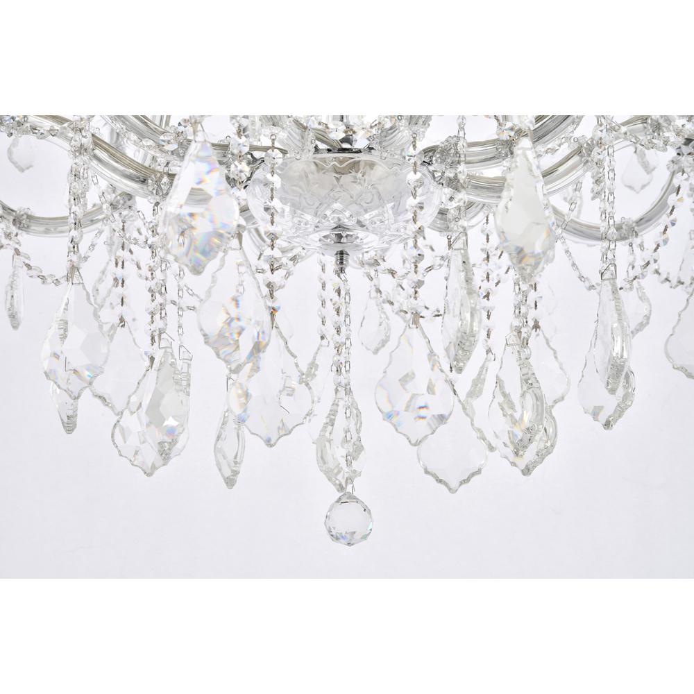 Maria Theresa 36 light Chrome Chandelier Clear Royal Cut Crystal. Picture 3