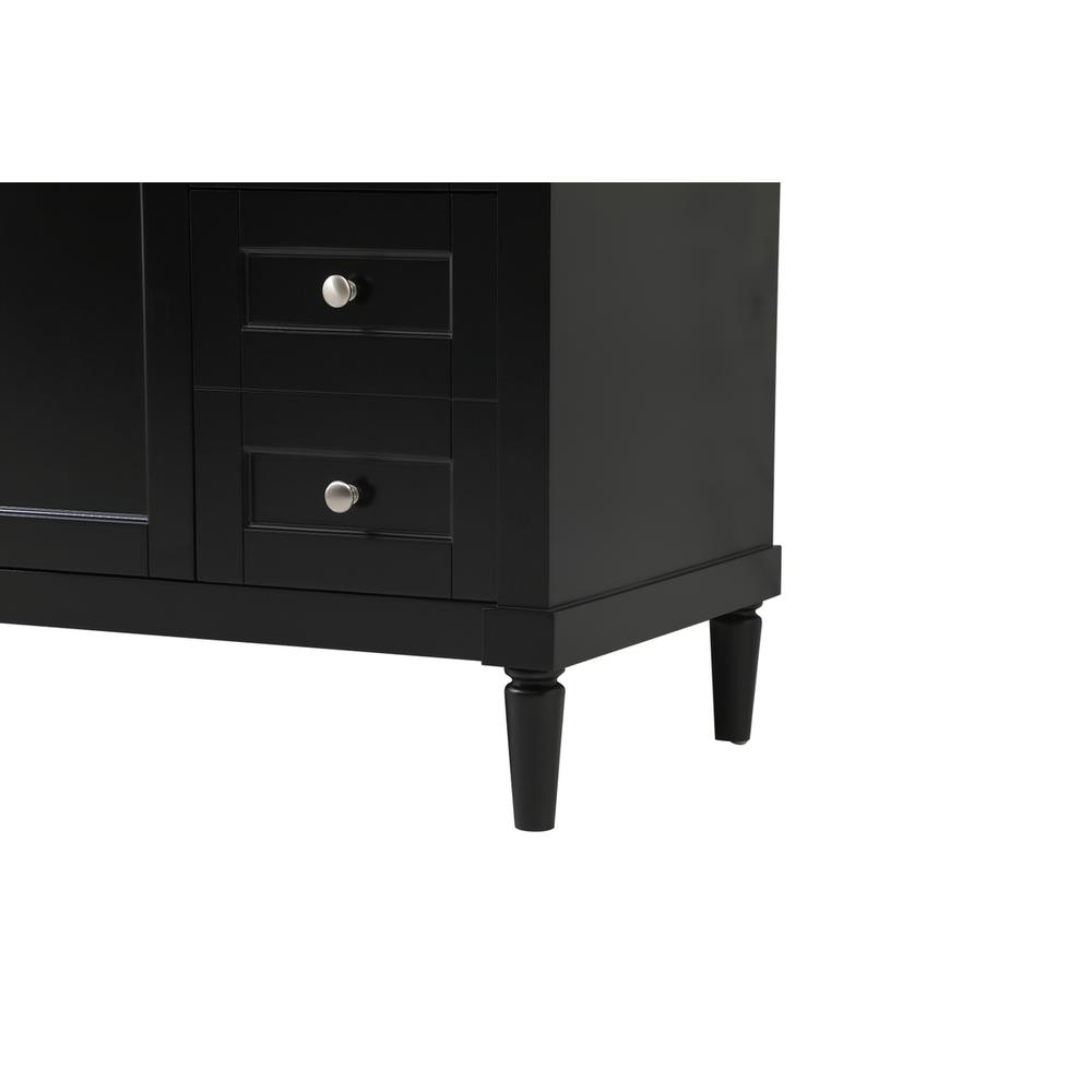 42 inch Single bathroom vanity in black. Picture 13