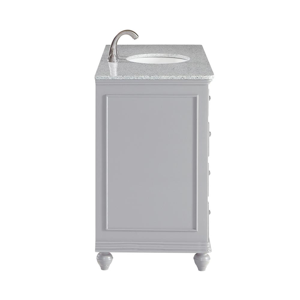 48 In. Single Bathroom Vanity Set In Light Grey. Picture 2