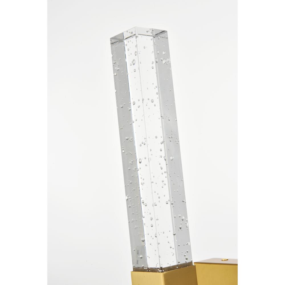 Noemi 6 inch Adjustable LED Wall Sconce in Satin Gold. Picture 5