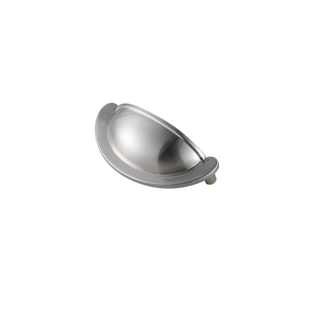 Claude 2-3/4" Center to Center Brushed Nickel Cup Bar Pull Multipack (set of 10). Picture 3