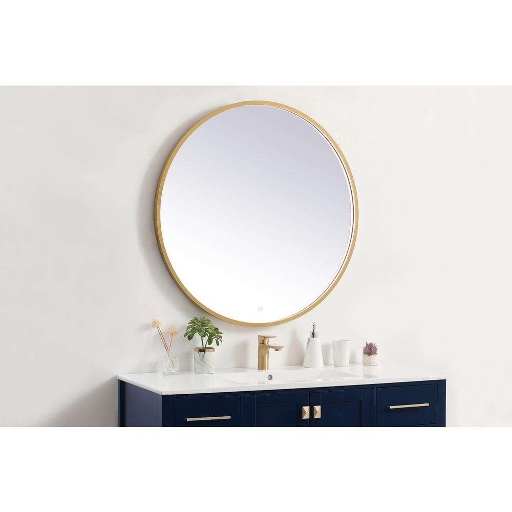 Pier 36 inch LED mirror with adjustable color temperature. Picture 3