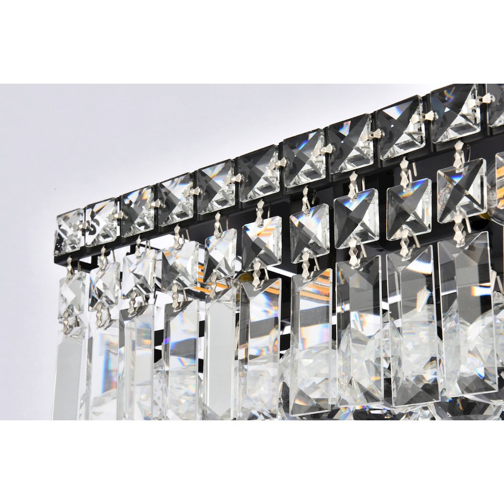 Maxime 14 Inch Black Flush Mount. Picture 5