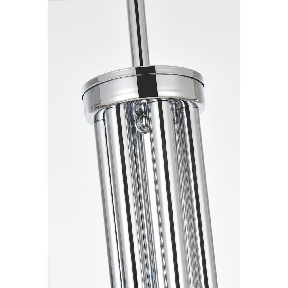 Layne 42 inch chandelier in Chrome. Picture 4