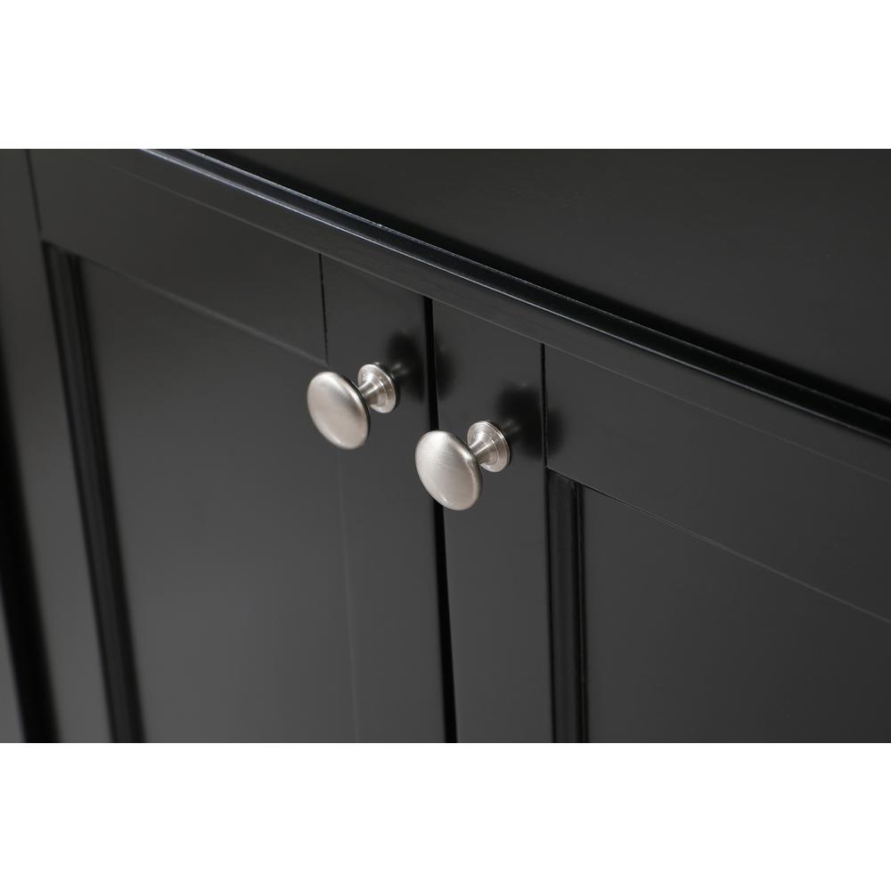 36 inch Single bathroom vanity in black. Picture 12
