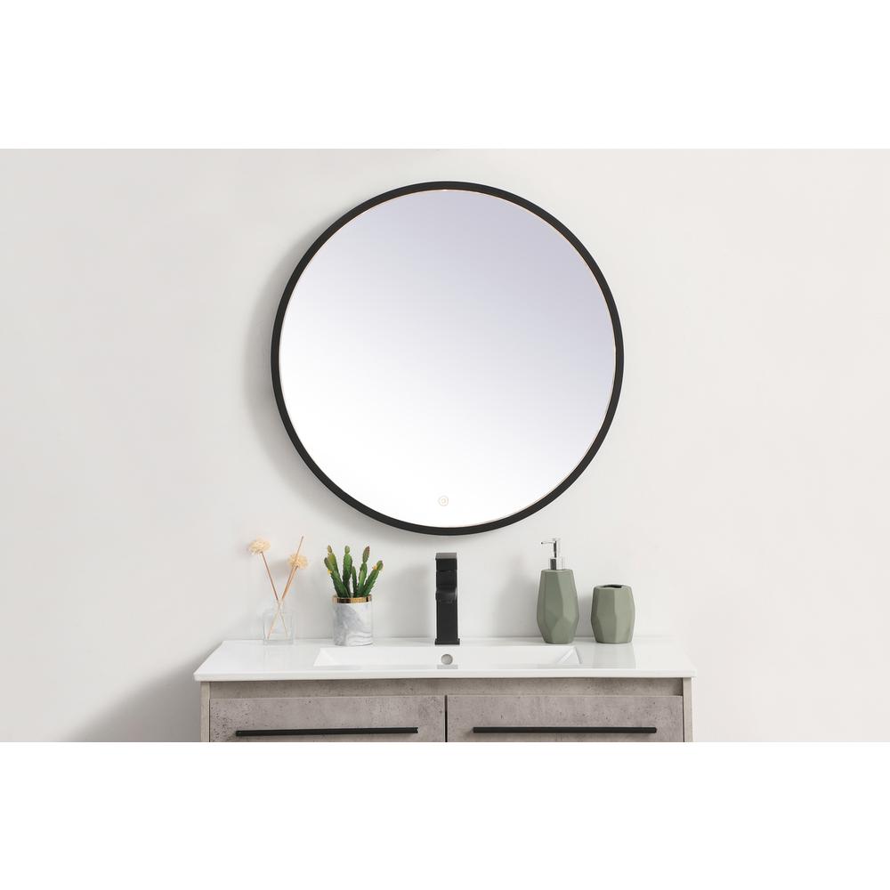 Pier 28 inch LED mirror with adjustable color temperature. Picture 10